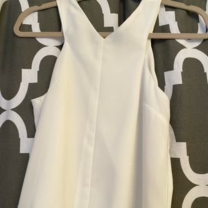 Cute blouse open cross back tank style